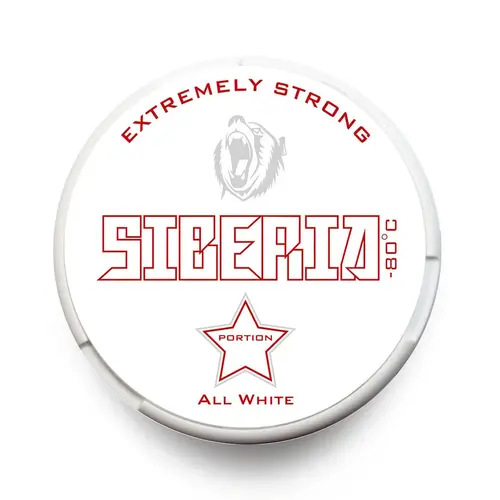 SIBERIA Siberia -80 ℃ All White Original Nicotine