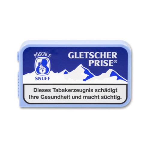 PÖSCHL Pöschl Gletscherprise | 15g snuiftabak Navuldoos