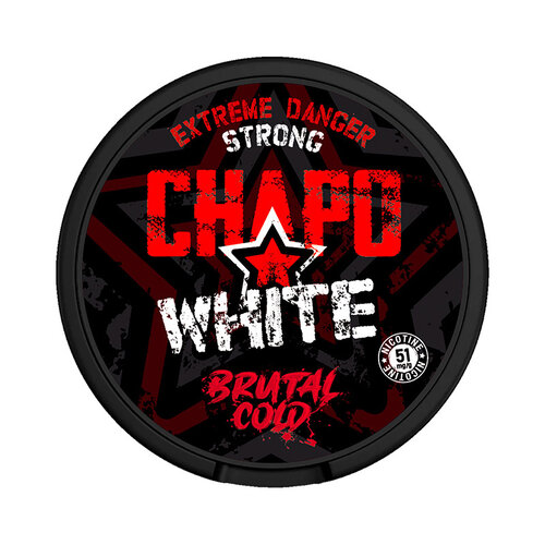 CHAPO WHITE CHAPO WHITE Brutal Cold Danger Strong