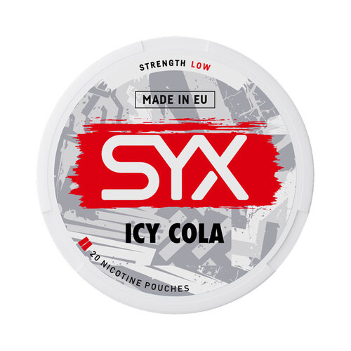 SYX SYX Icy Cola Low | Sachets de nicotine premium
