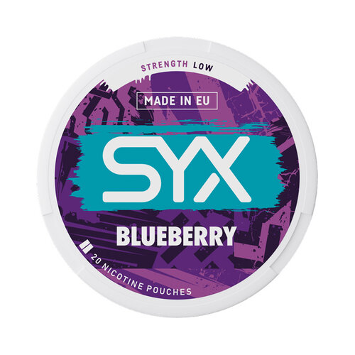 SYX SYX Blueberry Low | Bolsitas de nicotina premium