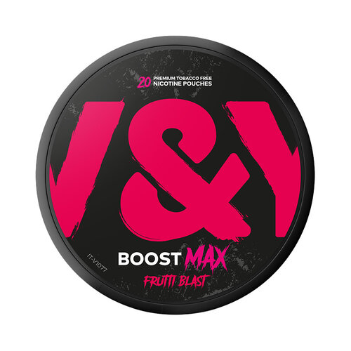 V&YOU V&YOU Boost Max Frutti Blast | Saquetas de nicotina fortes