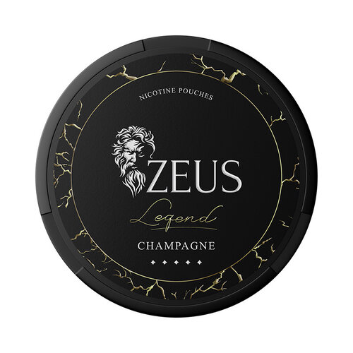 ZEUS LEGEND ZEUS LEGEND Champagne – Elegância e requinte em cada bolsa de nicotina