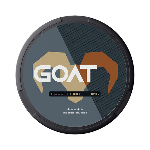 GOAT Cappuccino Strong Nicotine Zakjes GOAT GOAT Cappuccino Strong Nicotine Zakjes