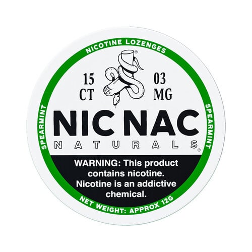 NIC NAC NIC NAC Spearmint  3MG | Gotas de Nicotina