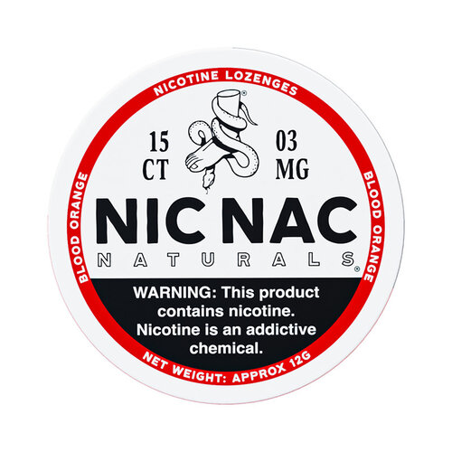 NIC NAC NIC NAC Blood Orange  3MG | Gotas de Nicotina