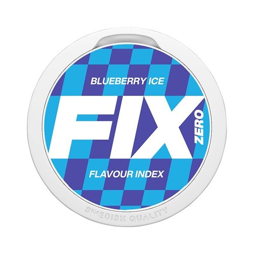 FIX ZERO Blueberry Ice sem nicotina FIX ZERO FIX ZERO Blueberry Ice sem nicotina