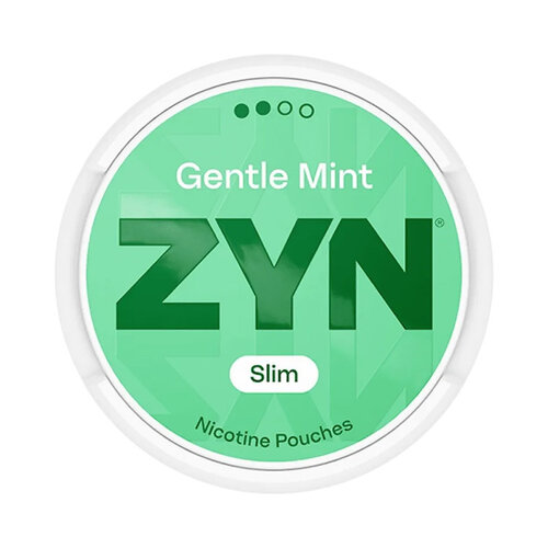 ZYN Gentle Mint Slim Normal ZYN ZYN Gentle Mint Slim Normal
