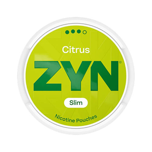 ZYN Citrus Slim Strong ZYN ZYN Citrus Slim Strong