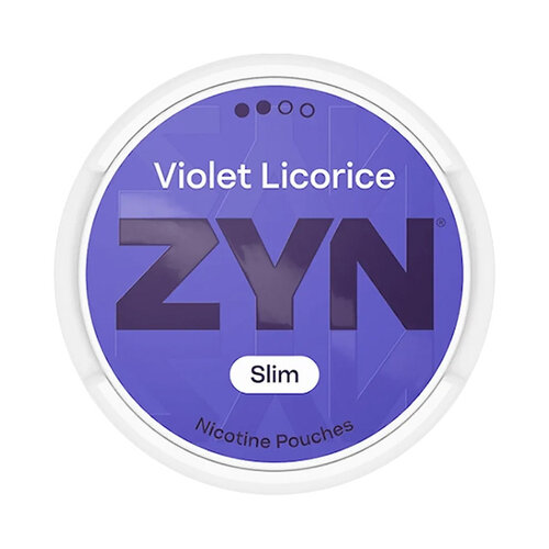 ZYN Violet Licorice Slim Normal ZYN ZYN Violet Licorice Slim Normal
