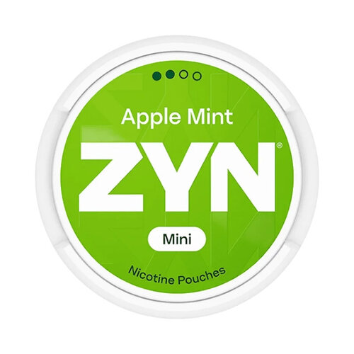 ZYN ZYN Apple Mint Mini Normal – Saquetas de nicotina com sabor a maçã e menta