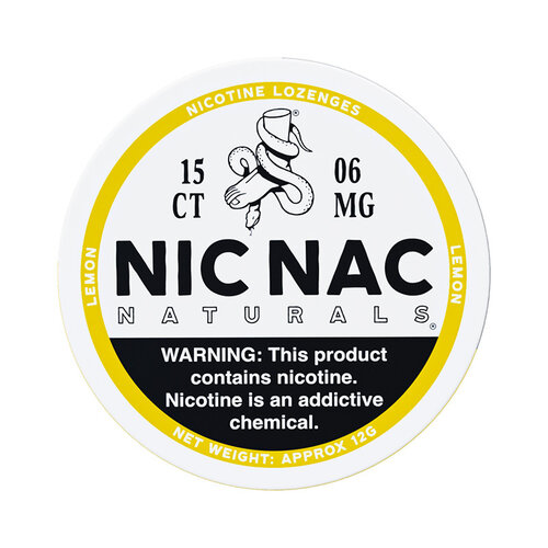 NIC NAC NIC NAC Lemon  6MG | Gotas de Nicotina