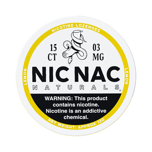 NIC NAC NIC NAC Lemon  3MG | Gotas de Nicotina