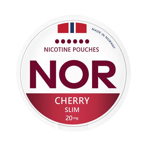 NOR Cherry Slim sachês de nicotina comprar online NOR NOR Cherry Slim sachês de nicotina comprar online