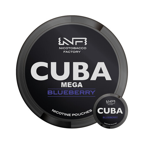 CUBA MEGA Blueberry White CUBA CUBA MEGA Blueberry White
