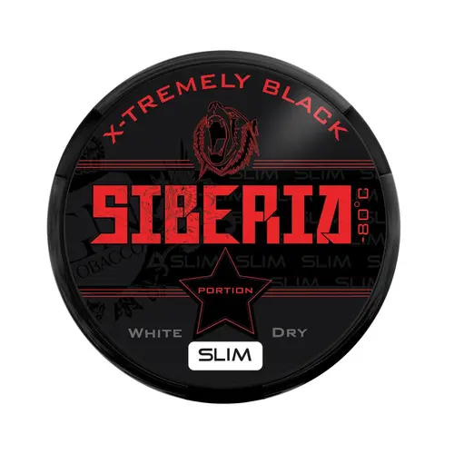 SIBERIA Siberia -80 ℃ X-tremely Black White Dry Slim