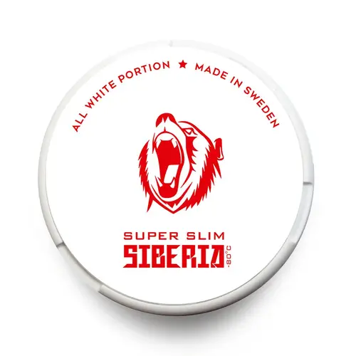 SIBERIA Siberia -80 ℃ All White Super Slim Nicotine