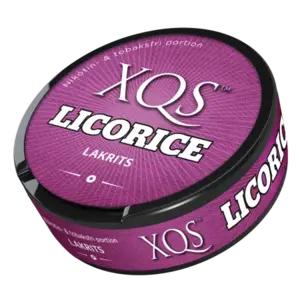 XQS XQS Licorice | Nicotinevrij