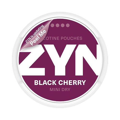 ZYN ZYN Black Cherry Mini Dry Extra Strong ZYN ZYN Black Cherry Mini Dry Extra Strong