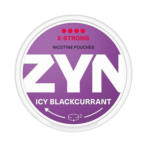 ZYN ZYN Icy Blackcurrant X-Strong ZYN ZYN Icy Blackcurrant X-Strong