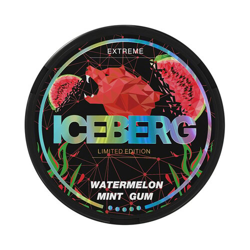 ICEBERG Iceberg Watermelon Mint Gum ICEBERG Iceberg Watermelon Mint Gum
