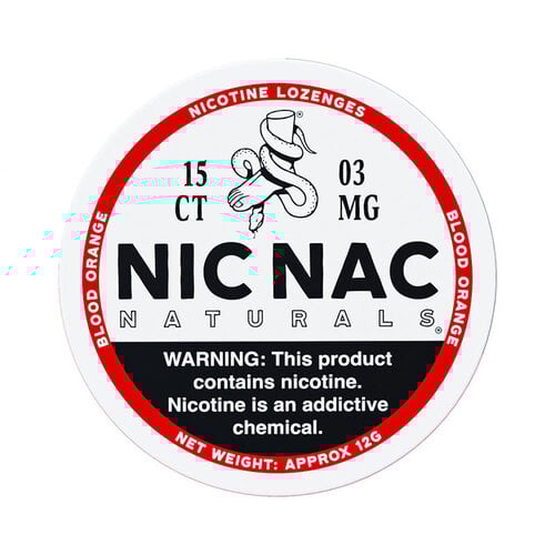NIC NAC NIC NAC Blood Orange 3MG NIC NAC NIC NAC Blood Orange 3MG