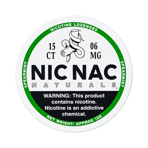 NIC NAC NIC NAC Spearmint 6MG NIC NAC NIC NAC Spearmint 6MG