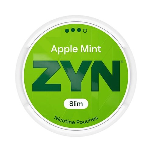 ZYN ZYN Apple Mint Slim Strong ZYN ZYN Apple Mint Slim Strong