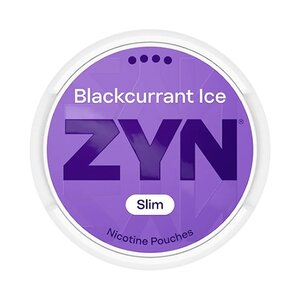ZYN ZYN Blackcurrant Ice Slim Extra Strong ZYN ZYN Blackcurrant Ice Slim Extra Strong