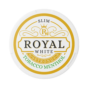 ROYAL WHITE Royal White Tobacco Menthol Strong