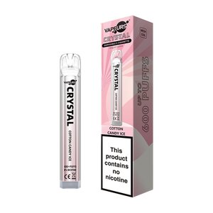 VAPEURS Vapeurs Crystal Cotton Candy Ice | Nicotine free