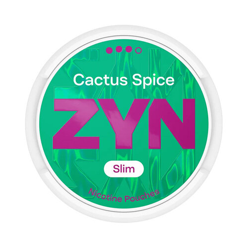 ZYN ZYN Cactus Spice Slim Strong ZYN ZYN Cactus Spice Slim Strong