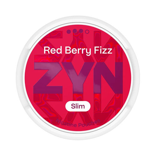 ZYN ZYN Red Berry Fizz Slim Strong ZYN ZYN Red Berry Fizz Slim Strong