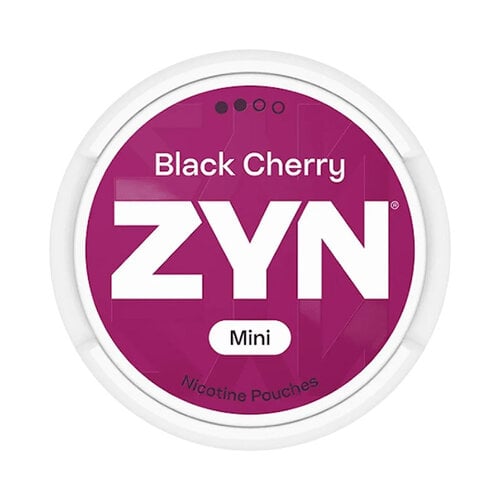 ZYN ZYN Black Cherry Mini Normal – Nicotinezakjes met zwarte kersensmaak