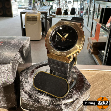 G-Shock 2100G Goud | Nieuwstaat met garantie