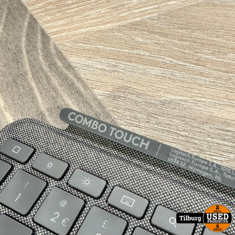 Logitech Combo Touch Apple iPad (2021/2020) Toetsenbord Hoes QWERTY | Met garantie