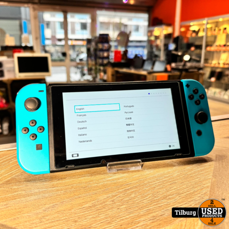 Nintendo Switch Blauw | Nette staat met garantie