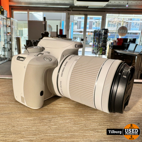 Canon EOS 100D + 18-55MM Lens Wit | Nette staat met garantie