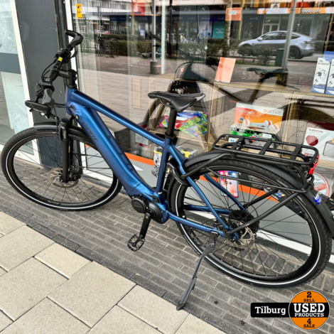 Giant Explore E+2D GTS Blauw M 2 Accu's 1249KM  | Nette staat met garantie