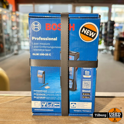 Bosch Professional GLM 100-25C | Nieuw in doos met garantie