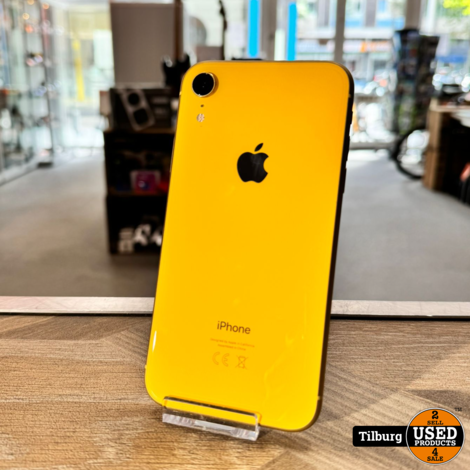 iPhone XR 64GB Geel Accu 79% | Met garantie