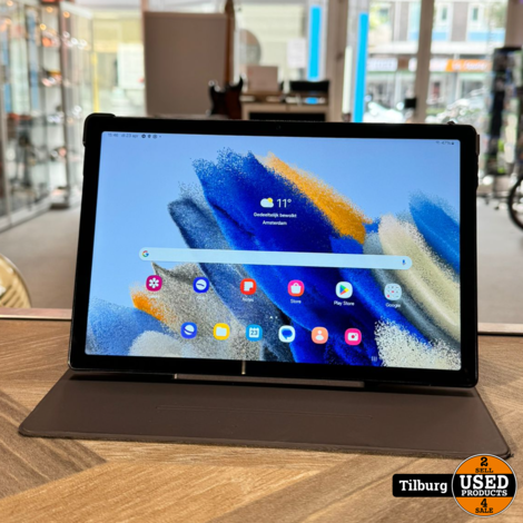 Samsung Galaxy Tab A8 64GB Grijs Incl Hoes | Nette staat met garantie