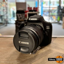 Canon EOS2000D + EFS 18-55MM Lens | Nieuwstaat met garantie
