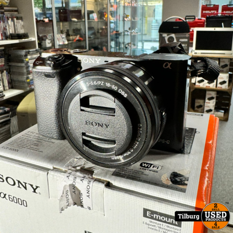 Sony A6000+ 16-50mm f/3.5-5.6 OSS lens | Nette staat met garantie