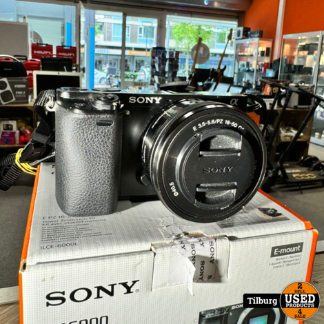 Sony A6000+ 16-50mm f/3.5-5.6 OSS lens | Nette staat met garantie