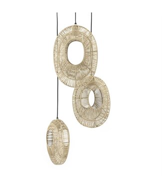 By-Boo Pendant lamp Ovo cluster round - natural