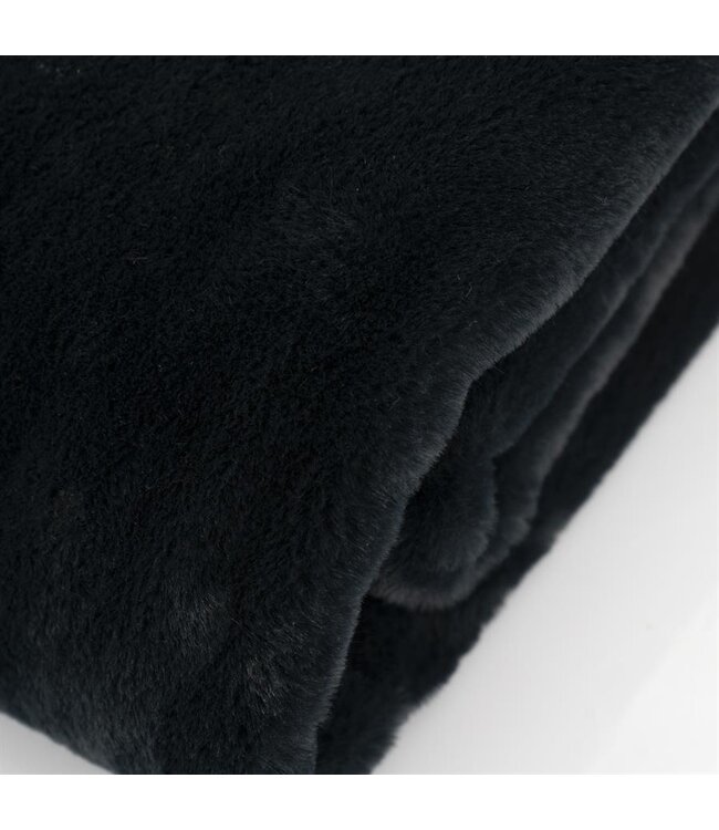 By-Boo Plaid Lady 140x170 cm - dark blue