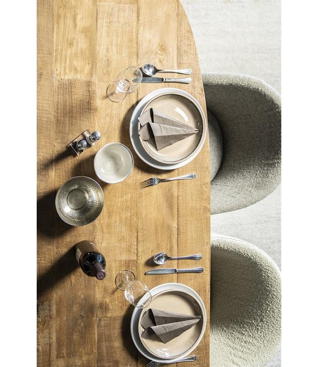 Eleonora Eettafel Tabassum – 260x100 cm – Recycled teak – Eleonora – Robuust & tijdloos