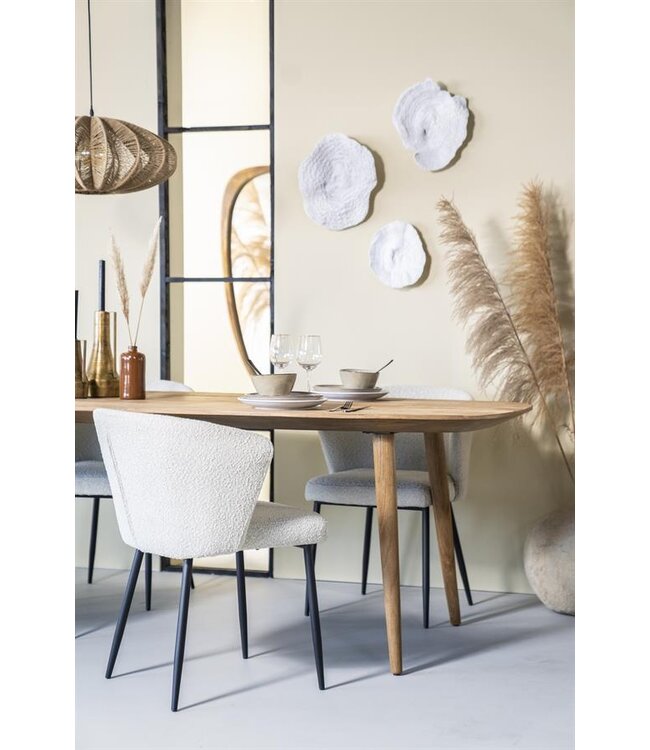 Eleonora Eettafel Tabassum – 260x100 cm – Recycled teak – Eleonora – Robuust & tijdloos