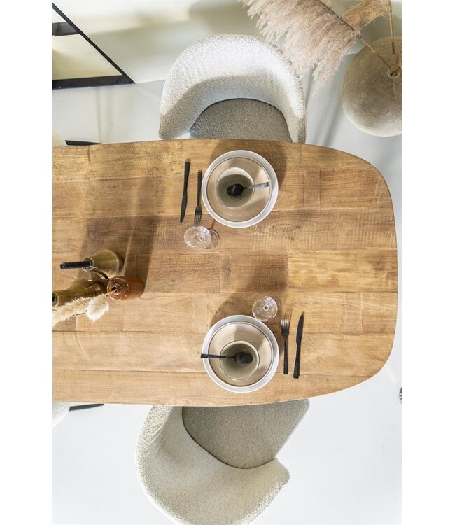 Eleonora Eettafel Tabassum – 260x100 cm – Recycled teak – Eleonora – Robuust & tijdloos